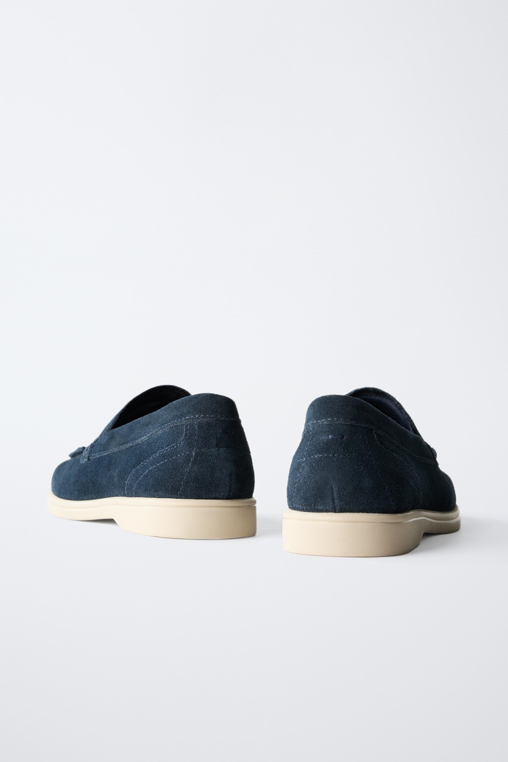 SPLIT LEATHER DECK SHOES